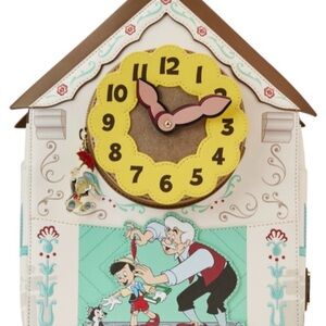 EXCLUSIVE Loungefly WonderCon 2023 Disney Pinocchio Cuckoo Clock Mini Backpack